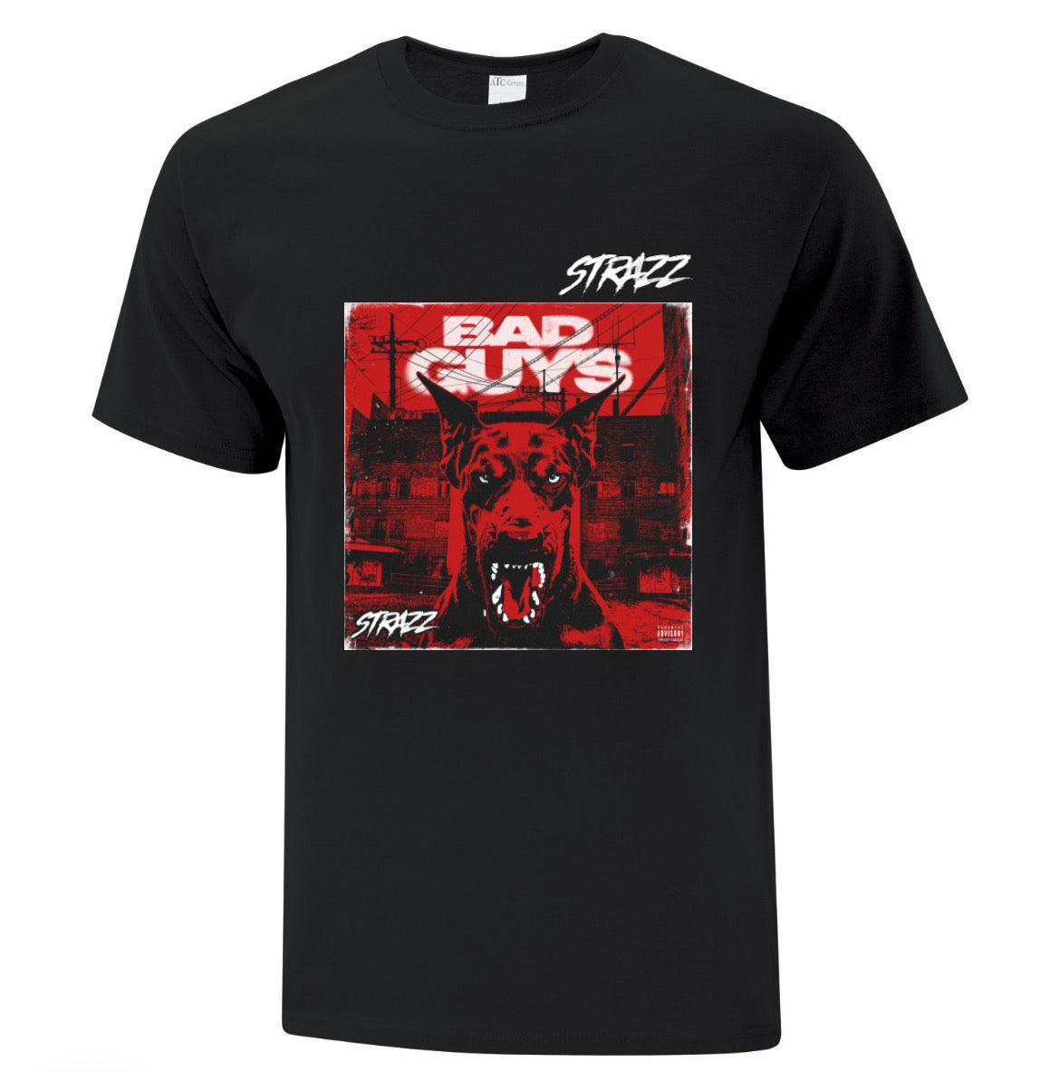 T-Shirt Noir Strazz